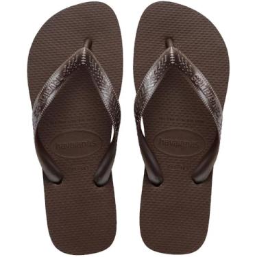 Imagem de Chinelo Havaianas Top Tiras Cor: Café Tamanho 33-34