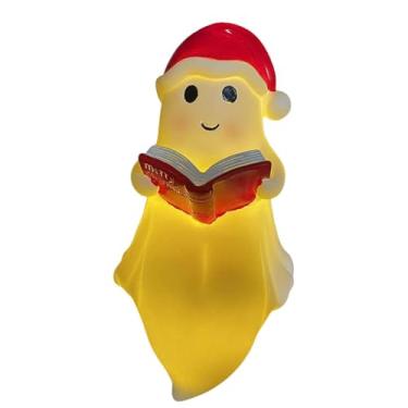 Imagem de Bothyi Luminária de leitura fofa para decoração de Halloween, design criativo, pequena luz noturna LED, novidade para lareira