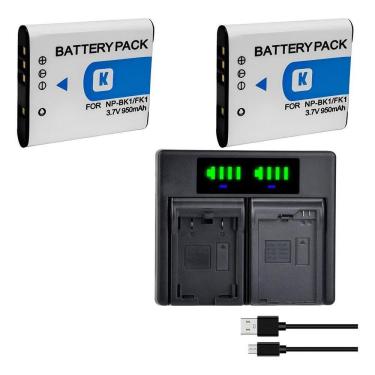 Imagem de Bateria Np-Bk1/Fk1 1200Mah 3.6V Para Sony Cybershot Dsc-S750