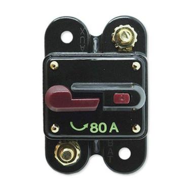 Imagem de Disjuntor Automotivo Proteção Som Bateria Resetável Liga Desliga - S/M