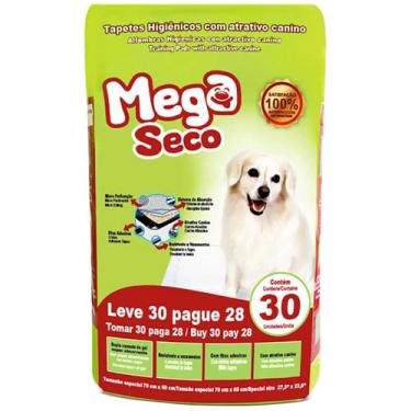 Imagem de Tapete Higiênico Mega Seco 30 Unidades 60x65cm - Mimo