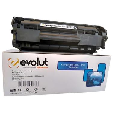 Imagem de Toner Para Impressora Q2612a Compatível 1020 12a 1018 1012 3050 m1005 
