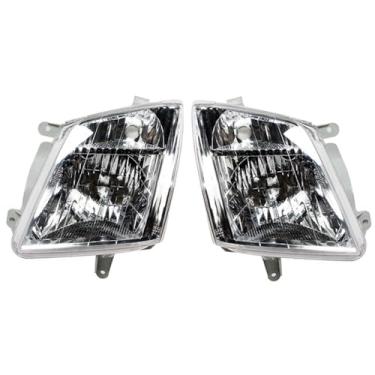Imagem de Azoeparts 2 faróis de farol para Isuzu Dmax D-Max 2006 2007 2008 2009 2010 2011 2012 (1 par)