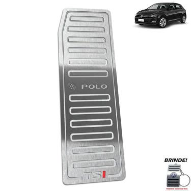 Imagem de Descanso De Pé Em Aço Inox Polo Tsi 2018 2019 2020 Prata