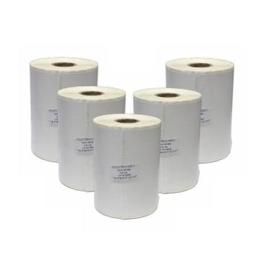Imagem de Kit 5 Etiqueta Adesiva Térmica Zebra Ecommerce 100x150mm - NOVA PECAS 