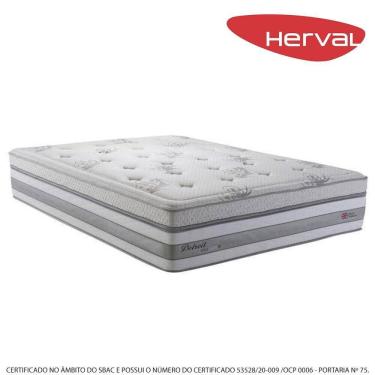 Imagem de Colchão King Herval Molas Maxspring Detroit, 39x193x203 cm