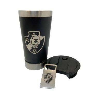 Imagem de Copo Térmico Vasco 500 Ml Com Abridor - 7220