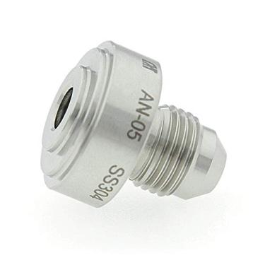 Imagem de 5AN Aço Inoxidável 304 Macho Flare Solda no Bung Montagem Montagem Soldável ao Tanque de Óleo Combustível AN5 JIC-5 AN (1/2-20) Conector Adaptador de Bico de Mangueira Rosca