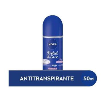 Imagem de Desodorante Roll On Nivea 50 ml Protect & Care