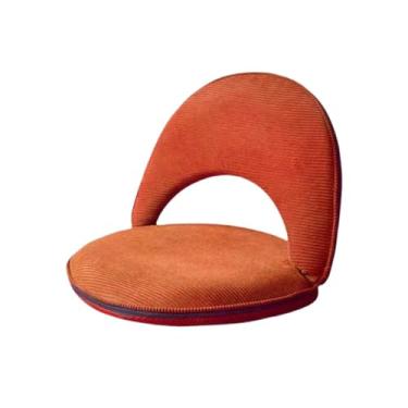 Imagem de Cadeira de chão dobrável, sofá espreguiçadeira para sala de estar, cama, recanto de leitura - Almofada de assento acolchoada dobrável portátil com encosto para adultos, adolescentes, dormitório