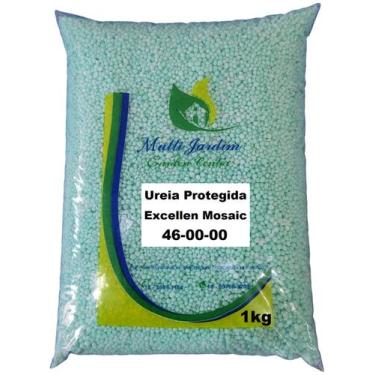 Imagem de 1kg Ureia Excellen Adubo Fertilizante Granulado Gramado Jardim - Mosai