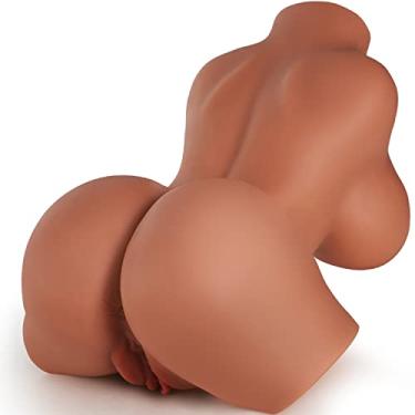 Imagem de Goyha Masturbador De Boneca Sexual De Pele Marrom Com Seios Grandes, Vagina Realista E Ânus Apertado, Boneca Do Amor, Brinquedo Sexual Adulto Para Masturbação Masculina, Torso Feminino De Tamanho Re