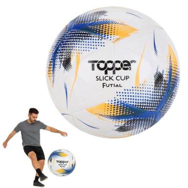 Imagem de Bola Slick Cup Futsal Masculino Treino Feminino Resistente - Topper