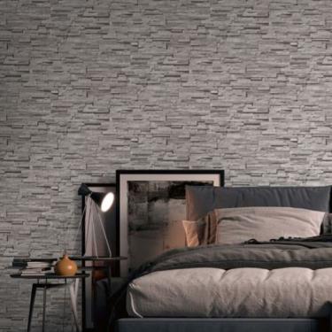 Imagem de Papel de Parede Metropolitan Stories 3 Tijolo Cinza 388162MS