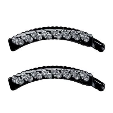 Imagem de Kit 2pçs Prendedor Acrilico De Rabo De Cavalo Banana Lux Dri (D)