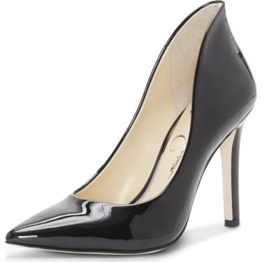 Imagem de Jessica Simpson Sapato feminino Cambredge bico fino, Preto, 5.5