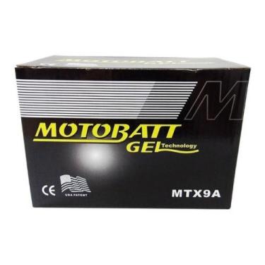 Imagem de Bateria Para Moto Motobatt Gel 12v 9ah (yuasa Ytx9-bs) Mtx9a