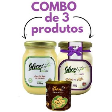 Imagem de Manteiga ghee + banana chips - JAYNA ALIMENTOS, COMBO 3UNDS