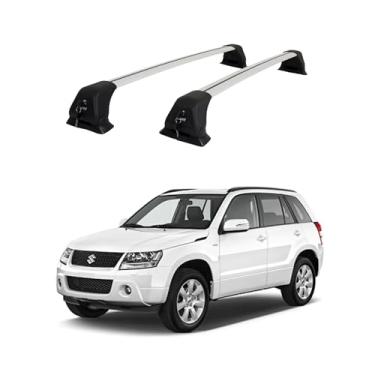 Imagem de Rack De Teto Modelo Emilia Grand Vitara 2007 Até 2016 (Prata)
