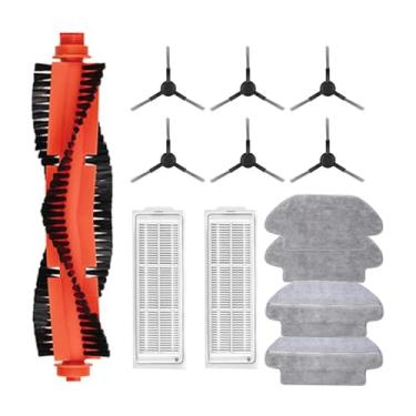 Imagem de Compatible With Xiaomi Mijia Mi Robot Vacuum-Mop Pro STYTJ02YM 2S/3C/Conga 3490 Viomi V2 PRO V3 Vacuum Cleaner Main Side Brush Hepa Filter(Dark Grey)