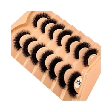 Imagem de Cílios Postiços De Visón Sintético Com Aparência Natural E Volumosa, 7