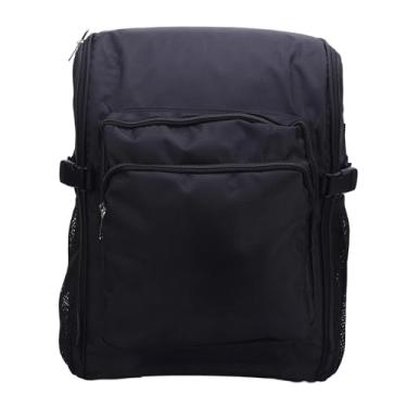 Imagem de Luocute Mochila para Ferramentas de Limpeza, 45x32x19cm, Grande Capacidade, 1000D, Pano Oxford, Anti-respingos, Bolsa de Suprimentos de Limpeza (Preto)