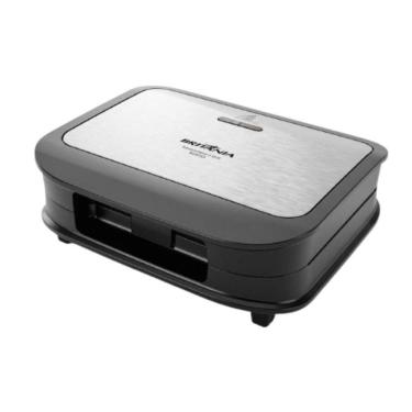Imagem de Sanduicheira E Grill Britânia 750W Antiaderente Bgr25a Preta-inox Preto - Inox 110V