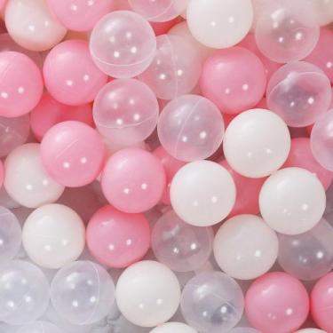 Imagem de Pit Balls PlayMaty 100 peças Ocean Balls 5,3 cm rosa