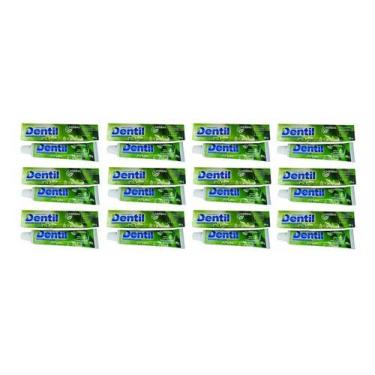 Imagem de 12 Creme Dental Dentil Herbal Eucalipto Camomila Vegano 90g