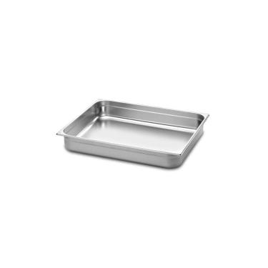 Imagem de Cuba Gastronômica Tramontina 2/1 Em Aço Inox Sem Alças Profundidade 65 Mm - Aço 304 Tramontina