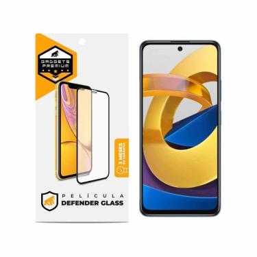 Imagem de Película Defender Glass Para Xiaomi Poco M4 Pro 5G - Preta - Gshield