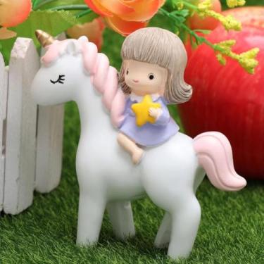 Imagem de 1 peça de enfeite de bolo de equitação estatueta para decoração de aniversário padaria sobremesa decoração de mesa doces exibição elegante ornamento de festa