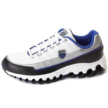 Imagem de K-Swiss Tubes Trainer 100 Grade School, branco/preto/azul, 21
