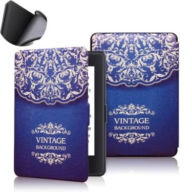 Imagem de Yzlvigrous Capa para Kindle Paperwhite 12th/Coloroft Signature Edition 1ª Geração 2024, Tampa Traseira de TPU Macia de 7 Polegadas com Sono/despertar Automático, Modelo: SA569P/SA568B/SA59CP