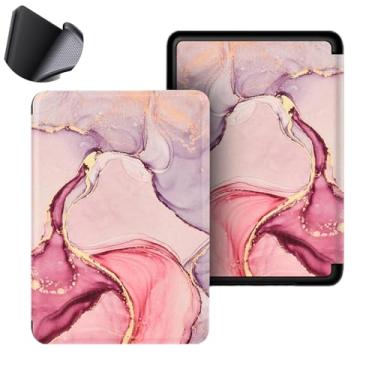 Imagem de Yzlvigrous Capa para Kindle Paperwhite 12th/Coloroft Signature Edition 1ª Geração 2024, Tampa Traseira de TPU Macia de 7 Polegadas com Sono/despertar Automático, Modelo: SA569P/SA59CP/SA568B