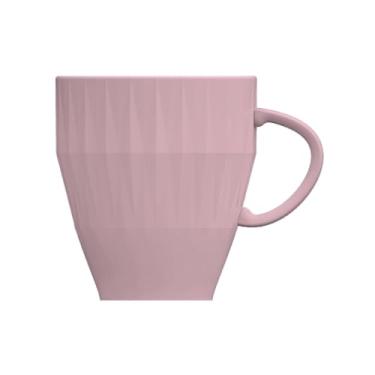 Imagem de Germer, Caneca em porcelana, modelo Diamante, tamanho G, Capacidade 320 ml, Rosa
