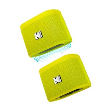 Imagem de KODAK Alto-falante Bluetooth SOUNDBRIX com som HD, portátil, sem fio, IPX4, resistente à água, até 5H, Playtime V5.4 para festas em casa, ao ar livre, praia, aparelhos eletrônicos, presente de