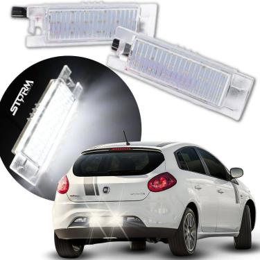 Imagem de Lanterna Luz De Placa Led Fiat Bravo 2011 A 2016 Par Lampada