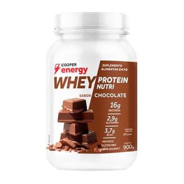 Imagem de Suplemento Alimentar Cooper Energy Whey Protein Nutri Sabor Chocolate 