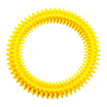 Imagem de Colaxi Anel Sensorial com Pontas, Brinquedo Anti- Reutilizável, Pulseira de Massagem Sensorial para Crianças em Idade Pré-Escolar, Crianças e Adultos, Amarelo