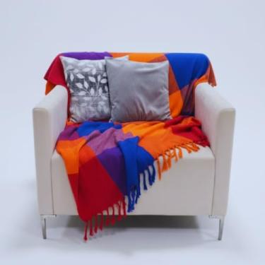 Imagem de Manta de sofá luxuosa e extragrande 2,40 x 1,80 m Macia e elegante, durável, adequada para salas de estar e quartos (Xadrez)