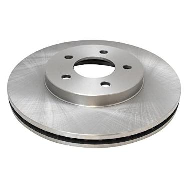 Imagem de TRQ Conjunto de par de rotores de freio a disco dianteiro para Ford Escape 2005-2012 / Mercury Mariner 2005-2011 / Mazda Tribute 2005-2011