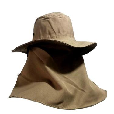 Imagem de Chapéu Australiano Com Proteção De Nuca Cor Camurça