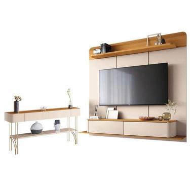 Imagem de Home Suspenso Galax E Aparador Vivant Cinamomo Off White - Hb Móveis