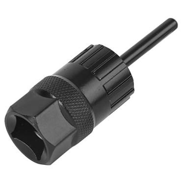 Imagem de KIMISS Ferramenta de Remoção de Polia de Cone de Roda Livre de Cassete Rotativa de Mountain Bike para Instalação e Reparo, Chave de Bloqueio (Preto)