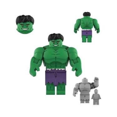 Imagem de Blocos De Montar Do Hulk Para Meninos, Figura De Ação Clássica, Brinqu