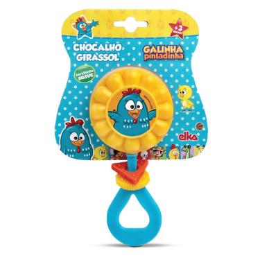 Imagem de Chocalho Girassol Galinha Pintadinha 907 - Elka