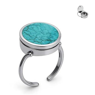 Imagem de DIOWUS Anel de batom feminino, protetor labial para dedo 2026 Novo anel de armazenamento multifuncional com design de armazenamento, como usar um acessório de armazenamento de medicamentos de