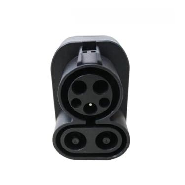 Imagem de Adaptador de carregamento ev EV Car CCS Combo 1 para CCS Combo 2 150A EV Conector CCS 1 para CCS 2 DC Adaptador de carregador rápido CCS 2 veículos elétricos