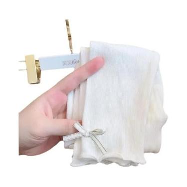 Imagem de Leggings Para Menina Bebê Estilo Coreano Sólido Primavera Outono Calça